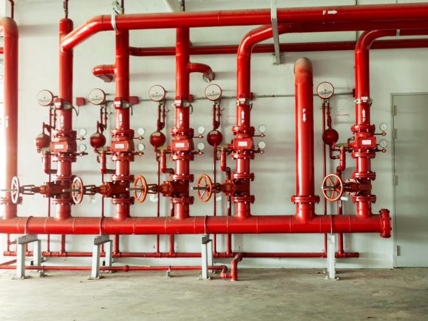 Cañerias, fittings y valvulas reded de incendio
